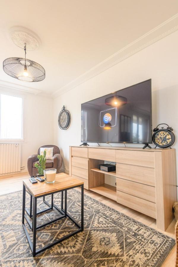Magnificent Apartment, 4 Bedrooms, Fiber Wifi Grenoble Luaran gambar