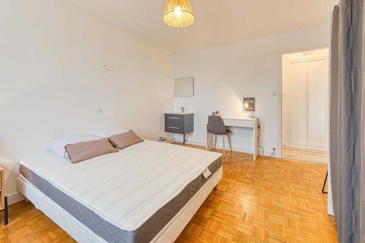 Magnificent Apartment, 4 Bedrooms, Fiber Wifi Grenoble Luaran gambar