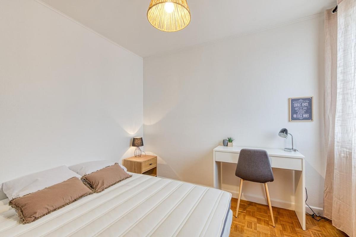 Magnificent Apartment, 4 Bedrooms, Fiber Wifi Grenoble Luaran gambar