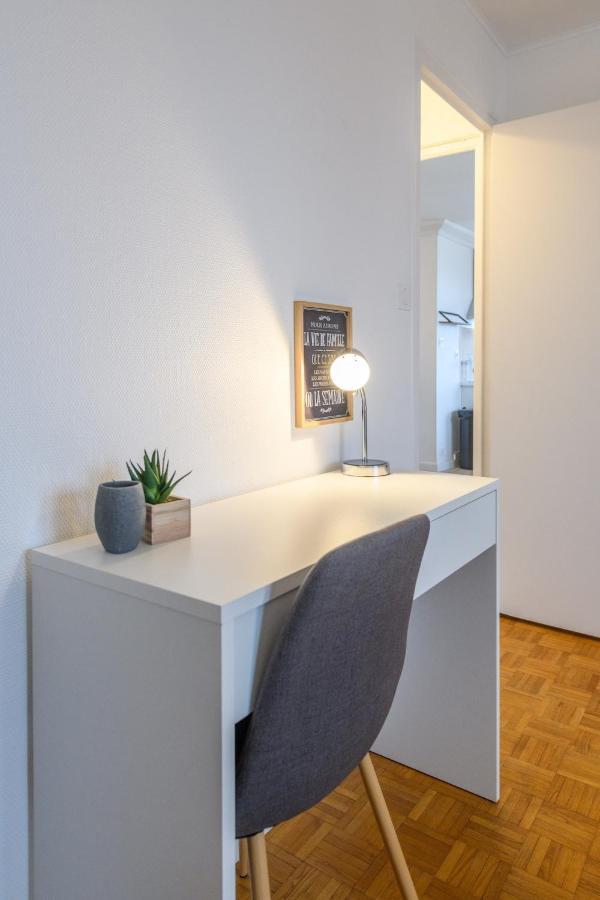 Magnificent Apartment, 4 Bedrooms, Fiber Wifi Grenoble Luaran gambar