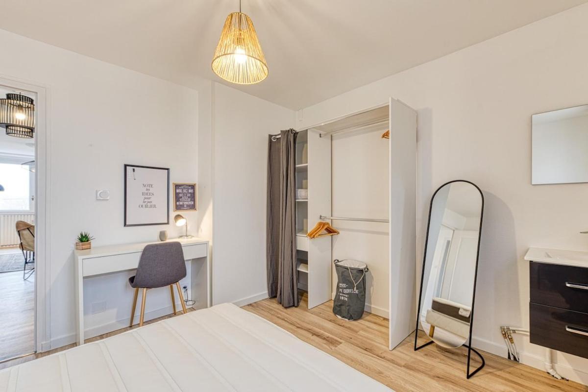 Magnificent Apartment, 4 Bedrooms, Fiber Wifi Grenoble Luaran gambar