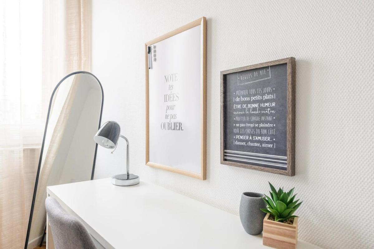 Magnificent Apartment, 4 Bedrooms, Fiber Wifi Grenoble Luaran gambar