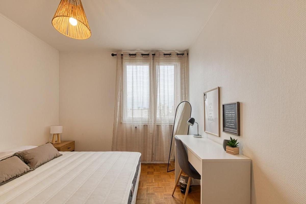 Magnificent Apartment, 4 Bedrooms, Fiber Wifi Grenoble Luaran gambar